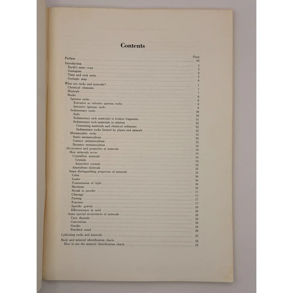 Texas Rocks and Minerals An Amateur's Guide 1964 UT Austin Geology Guidebook 6